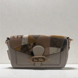 Coach Jade Patchwork Satchels Bag